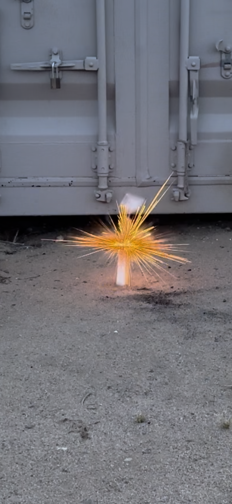 Aerial Ignition Impact Flare