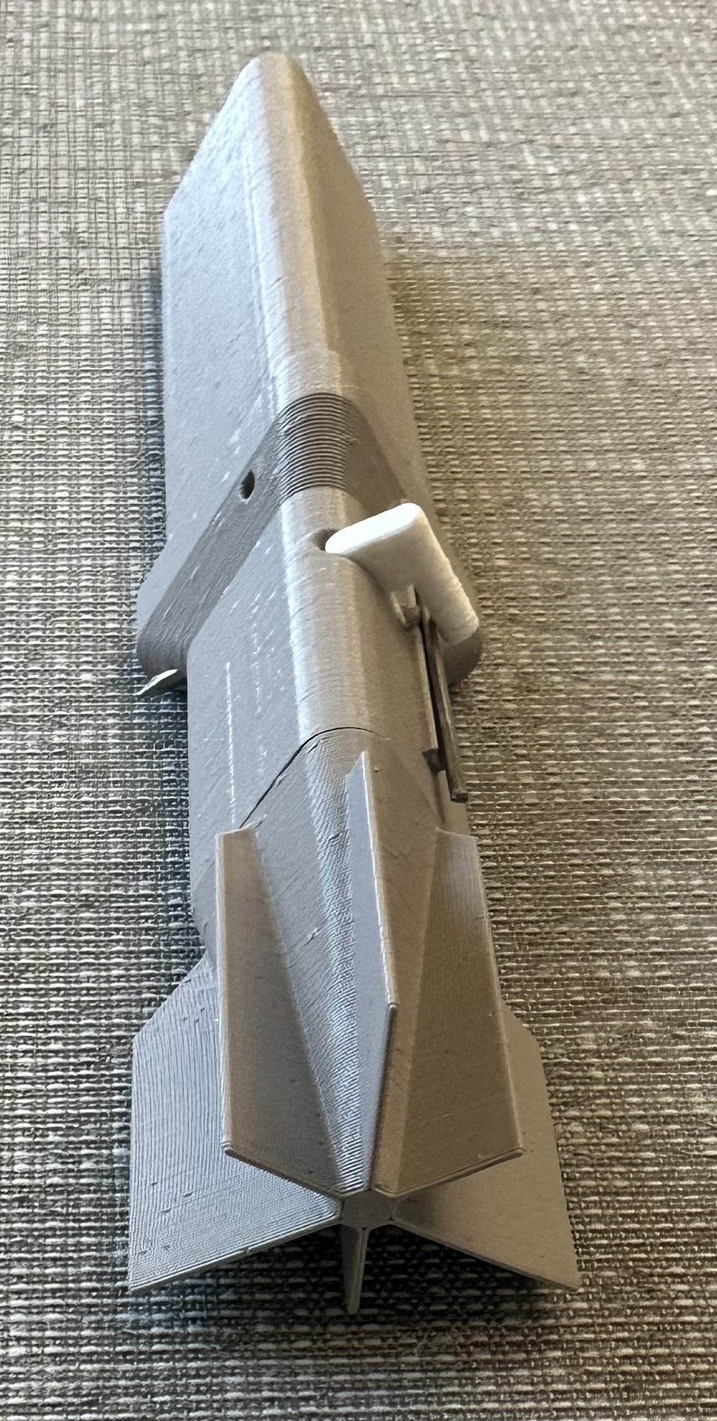 Mod 2 triangular flare rear view